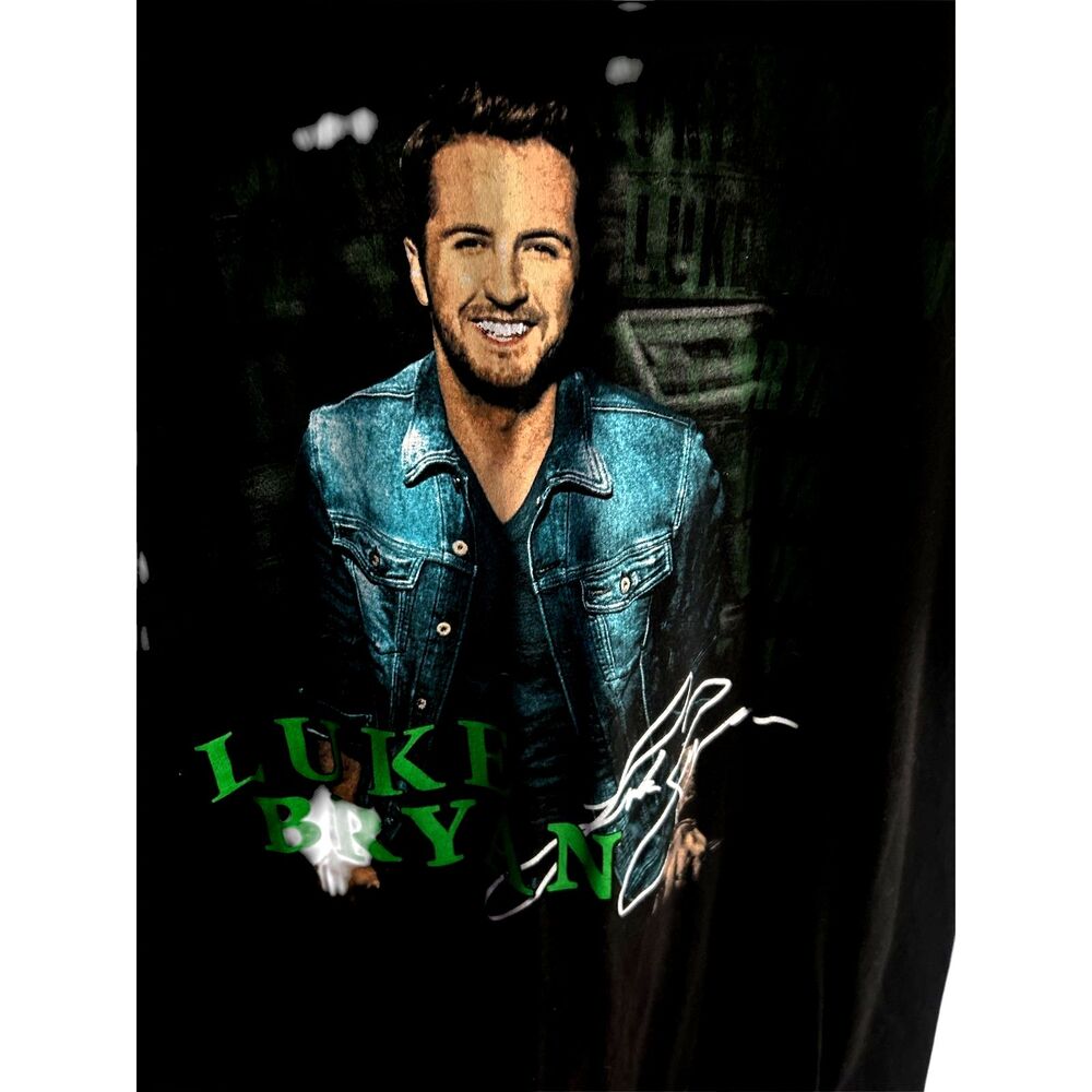 Luke Bryan‎ Country Music Kick The Dust Tour T-shirt Adult Size 2xl